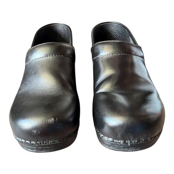 Dansko Professional Clog Black Leather Women size 41 US 11 - Picture 3 of 6